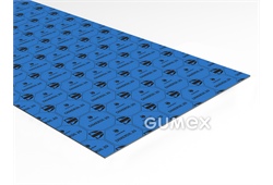 DIMERSIL 20, 0,5mm, 1500x1500mm, 100bar, NBR/Aramidfasern, +250°C (Dampf +200°C), blau, 